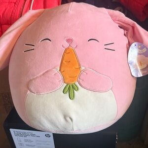 Squishmallow Pink Bunny- Bop